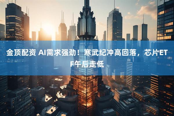 金顶配资 AI需求强劲！寒武纪冲高回落，芯片ETF午后走低
