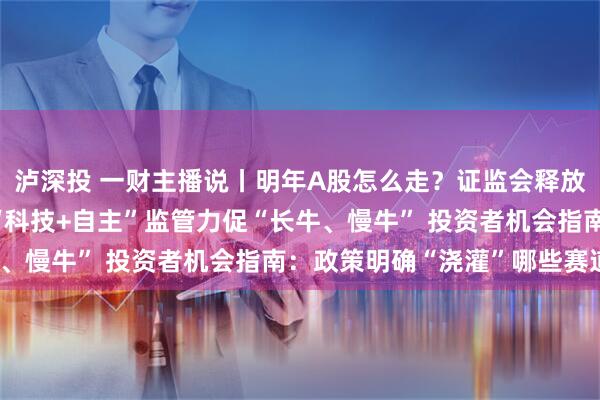 泸深投 一财主播说丨明年A股怎么走？证监会释放重磅信号！ 改革剑指“科技+自主”监管力促“长牛、慢牛” 投资者机会指南：政策明确“浇灌”哪些赛道？